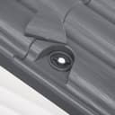 Ferplast Caseta Perros Exterior DOGVILLA 70 SE, Caseta Perro, Casa para Perros, Base Drenante, Base Aislante, Techo Desmontable, Rejilla de Ventilación, Plástico Reciclado, 73 x 59 x h 53 cm - 7