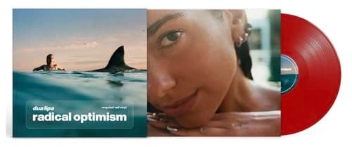 Dua Lipa Radical Optimism Vinyl Exclusive Red Edition.