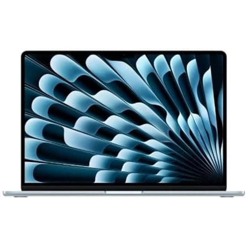 Apple 2025 MacBook Air da 15 pollici con chip M4: progettato per Apple Intelligence, display Liquid Retina da 15,3 pollici, 16 GB di memoria unificata, 512 GB SSD, tastiera spagnola; blu cielo