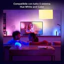 Philips Hue Play Gradient Lightstrip 75", Strisce LED con illuminazione sorround sincronizzata con colori TV, Strisce luminose a LED con Luci Smart - 5