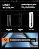 Spigen Glas.tR EZ Fit Vetro Temperato compatibile con Google Pixel 10/9, Pixel 10 Pro/ 9 Pro, 2 Pezzi, Installazione Facile, Cristallino, Durezza 9H Pellicola prottetiva - 7