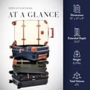 Bric's Bellagio Trolley 76 cm Cream - 5