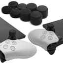 GIOPUEY Joystick Thumb Stick Grips Cap Compatible con PlayStation Portal Remote Player, 8 Pack Silicone Thumb Grip Caps Joystick Caps Protective Case Funda Protectora, Soft Anti-Slip - Black - 1