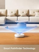 dreame D10 Plus Gen 2 Robot Vacuum Cleaner with Mop, 6000Pa Suction, LiDAR Navigation, Up to 90 Days of Hands-Free Cleaning, Self Charging & Emptying, Floating Brush, Alexa/APP Remote Control, White - 6