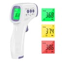 Fieberthermometer Kontaktlos Infrarot Stirnthermometer für Baby Erwachsene Kinder, Digital Thermometer Fieber mit Genaue Ablesungen, Fieberalarm, LCD Anzeige, 50 Speicherfunktion - 1