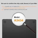 eleger Funda Matte Crystal Compatible con MacBook Pro 14 Pulgadas M5 M4 M3 M2 M1 Pro/MAX [Color Compatible con Mac] 2025 2024 2023 2021, Carcasa rígida Ultrafina, Negro Transparente - 2