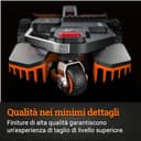 WORX Vision AI WR208E.1 Robot Tagliaerba a batteria 20V Area di Taglio 800mq senza filo perimetrale - 7