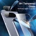 JETech Protector Pantalla para Google Pixel 10 Pro XL con Protector Lente Cámara, Compatible con Desbloqueo por Huella Dactilar, Cristal Vidrio Templado, HD Claro, 2 Paquetes Cada Uno - 4