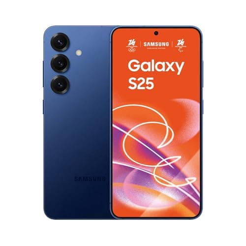 Samsung Galaxy S25 Smartphone AI, 3 anni di Garanzia del produttore, Display 6.2'' FHD+ Dynamic AMOLED 2X, Fotocamera 50MP, RAM 12GB, 256GB, 4.000 mAh, Navy [Versione italiana]