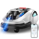 YARDCARE N1600PRO Cortacésped Robot sin Cable Perimetral con RTK & Visión IA, hasta 1600 m², Corte Eficiente en U con Gestión de Zonas, Altura Regulable por App y Evitación Inteligente de Obstáculos - 1