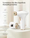 Haarlosy IPL Geräte Haarentfernung Laser - Schmerzfreie Haarentfernungsgerät mit 3 Erweiterte Funktionen HR/SC/RA, 9 Stufen, 999,900 Blitzen zu Hause für Frauen, Männer, Achseln, Bikini, Beine, Körper - 2