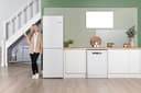Bosch Home & Kitchen Appliances Bosch KGN34NWEAG Serie 2 Freestanding Fridge Freezer, No Frost, 297L capacity, 60cm wide, White - 5