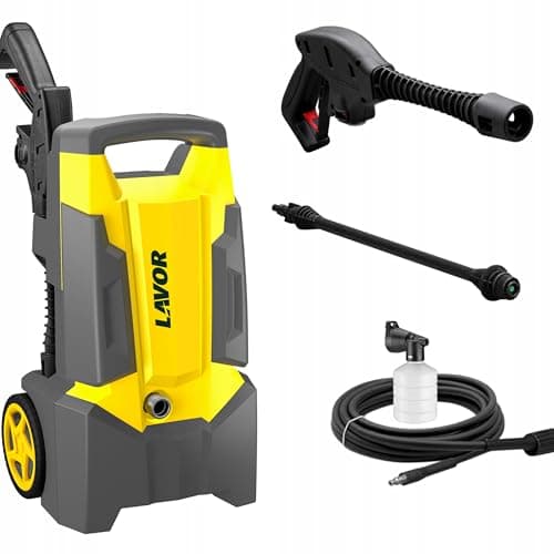 Lavor 8.106.0072C Dive Idropulitrice Ad Acqua Fredda, 110 Bar, 1500 W, 230 V, Giallo, 330 Litri Ora Max