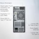 Dell XPS 8960 Desktop PC, Intel Core i7-14700, NVIDIA GeForce RTX 4060 8GB, 16GB RAM, 1TB SSD, Intel Killer Wi-Fi 6E, Windows 11 Pro, Wireless Keyboard and Mouse Italian QWERTY, Black - 6