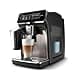 Philips Serie 3300 Macchina da caffè automatica - 6 tipi di bevande, Display touch screen a colori, LatteGo, SilentBrew, Macinacaffè in ceramica al 100%, Filtro AquaClean. Cromato nero (EP3347/90) - 2
