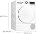 Bosch WQG233D21 Series 6, Heat Pump Dryer 9 kg, Quick Drying, Half Load Option, with Moisture Sensor, Easy Clean Filter, Sensitive Drying Fabric, Drum Reverse, White - 5