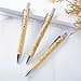 MAJVI Personalised High Quality Wooden Ballpoint Pen with Engraving - Sustainable Wooden Pen - Gift for Teachers, Colleagues, Graduation, Father's Day - Elegant Engraving Pen with Desired Text (Bamboo) - 4