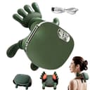 Massaggiatore Cervicale,Massaggiatore Schiena E Collo,Massaggiatores Spalle Riscaldato Con Design Bionico 4D,Massaggiatores Collo Ricaricabile Con 2 Modalità Di Calore,Massaggio Elettrico(A) - 1