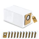 12 Stück Staubbeutel Zubehör für Dreame L10s Ultra / L10 Ultra / L20 Ultra & Xiaomi X10+ / X20+ Saugroboter, Große Kapazität 2.5L beutel Ersatzteile - 1
