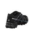 SALOMON Speedcross 4 Gore-Tex, Scarpe da Ginnastica Basse Donna, Nero Black Metallic Bubble Blue, 39 1/3 EU - 6