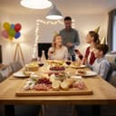 Funnydin Bambú Tabla de Cortar Juego de 3, Diferentes Tamaños,Tablas de Cortar de Madera y Bandeja para Servir, Tablas de Cortar de Madera Gruesa para Cocina, Aptas para Lavavajillas - 9