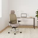 Sedia da ufficio ergonomica Steelcase Series 2 con supporto lombare LiveBack, braccioli 4D, poggiatesta regolabile Lentil; Prodotto in Europa - 2