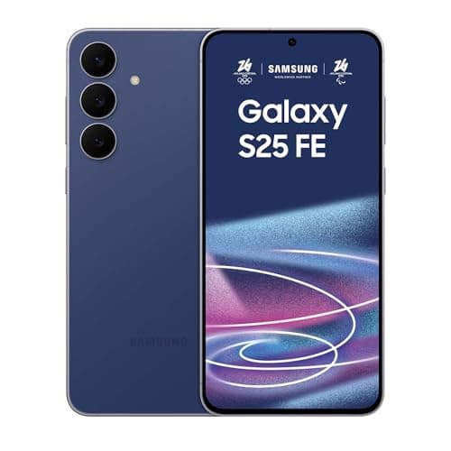 Samsung Galaxy S25 FE Smartphone AI, 3 anni di Garanzia del produttore, Display Dynamic AMOLED 2X 6.7'', Fotocamera 50MP, IP68, 8GB RAM, 128GB, Batteria a lunga durata, Navy [Versione Italiana]