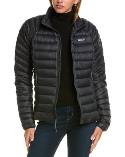 PATAGONIA W's Down Sweater Outerwear, Nero, M Donna