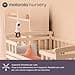 Motorola Nursery Baby monitor VM45 CONNECT con telecamera Wi-Fi e monitor da 5", visione HD 720p, comunicazione bidirezionale, controllo della temperatura, supporto per culla Stargrip, lunga portata - 5