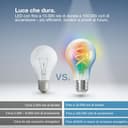 OSRAM Lampadina LED SMART+, a forma di lampadina A40 RGBW E27, filamento, Matter-ready, controllabile tramite app, multicolore, connessione WiFi, 2700–6500 K - 9