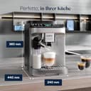 De’Longhi Magnifica Evo Next - Perfetto Kaffeevollautomat mit LatteCrema-Milchaufschäumer, 13 One-Touch-Getränke, Coffee- und Cappuccino Kaffeemaschine, farbiges Touch-Display, Titan (ECAM312.80.SB) - 8