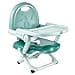 Chicco Pocket Snack Alzador de Silla para Niños para Comer, Apto de 6 Meses hasta 3 Años (15 kg), Trona de Viaje Portátil y Ajustable para Bebés, Compacta y con Bandeja Desmontable - Verde (Sage) - 1