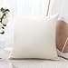 Artscope 1 Pezzi Federe per Cuscini in Finto Lino Minimalista Copricuscini Decorativo per Domestica Soggiorno Camera da Letto Divano 45x45cm, Bianco Latte - 3