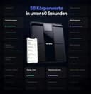 Evosync Körperanalyse-Waage – Smart Körperfettwaage mit 58 Gesundheitsmetriken, 8-Elektroden-Technologie, hochpräzise Messung, kostenlose App ohne Abo, Multi-User, Bluetooth & Reportfunktion - 2