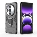 ESTH® Case for Oppo Find X7 Ultra [360° Rotating Stand] [Military Grade Anti-Fall Protection] Cover Compatible with Magnetic Car Mount, Black - 7