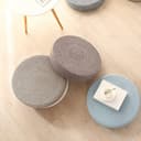 Saterkali Cuscino Tatami Cuscino da pavimento Naturale Ecologico Corda di Lino Rotondo Intrecciato Resistente All'usura Fatto A Mano Yoga Meditazione Morbido e Confortevole Interno Balcone Stanza - 6