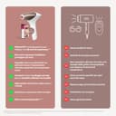 Philips Lumea Series 9900, dispositivo di epilazione IPL con tecnologie SenseIQ e SkinAI, 4 accessori per viso, corpo, ascelle e zona bikini, con filo e senza filo, modello BRI951/00 - 8