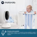 Motorola Nursery VM75 Videocamera per monitoraggio bambini - Baby monitor con unità genitore da 5 pollici - Videocamera per bambini con visione notturna, zoom digitale - 3