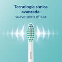 Philips Sonicare serie 3100, cepillo dental eléctrico, sónico, sensor de presión y temporizador, negro, HX3671/14, Negro - 3