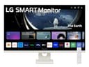 LG 32U721SA Monitor Smart 32" 4K, HDR, webOS con app di streaming, Wi-Fi, Bluetooth, AirPlay, Screen Share, Browser Internet, Speaker Stereo 10W, USB-C (65W), HDMI, Hub USB, Telecomando, Bianco - 1