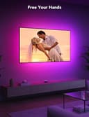 Govee LED TV Backlight, 2.4M RGBIC Backlight for 40-50 inch TV, Smart LED Strip with Bluetooth Wi-Fi and App Control, Works with Alexa and Google Assistant, Music Sync, 76 Profiles - 5