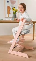 Silla Tripp Trapp de Stokke, Rosa - Silla ajustable, evolutiva para recién nacidos, niños y adultos - Práctica, cómoda y ergonómica - Diseño atemporal - 2