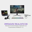 Alienware AW3225QF 32" 4K UHD (3840x2160) 1700R Monitor Gaming Curvo, 240Hz, QD OLED, 0.03ms, NVIDIA G-SYNC Compatible, HDR, Dolby Vision, USB-C, DisplayPort, 2x HDMI, 4x USB, 3 Anni di Garanzia - 10