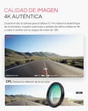 VANTRUE E1 Pro Dashcam & 256GB microSD Speicherkarte, 4K STARVIS 2 Dashcam Auto vorne, 5Ghz WLAN Mini Dash Cam mit CPL, GPS Sprachbefehle, 1.54 Zoll 160°Versteckte Autokamera - 5