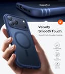 TORRAS for iPhone 17 Pro Case with MagSafe, 12FT Military Grade Shockproof, Durable & Sturdy & Velvety Touch, Magnetic Protective case for iphone 17 pro cover, Blue - 8