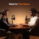 MAONO PD200W Hybrid Podcast Micrófono para PC,Conexión inalámbrica, USB y XLR dinámico micrófono con brazo articulado, Software, Cancelación de Ruido, para Podcast,Streaming,Gaming,Studio y Voice over - 2