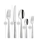 Amefa FELICITY Besteckset 30-teilig Edelstahl, Hochwertiges Besteck Set, Gehämmert, Essbesteck im Hammerschlag-Design, Edelstahlbesteck - 8