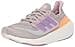 adidas Ultraboost Light, Scarpe da Ginnastica Donna, Grigio Violet Fusion Acid Orange, 45 1/3 EU - 1