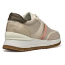 Geox D Desya A, Zapatillas Mujer, Lt Taupe Lt Gold, 38 EU - 8