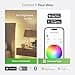 Nanoleaf Matter Essentials B22 LED Bulbs, Pack of 3 RGBW Dimmable Smart Bulbs - Matter over Thread, Bluetooth Colour Changing Light Bulbs, Works with Google Apple, Room Decor & Gaming - 4